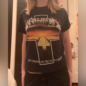 (Can’t ship until may) Metallica vintage t shirt